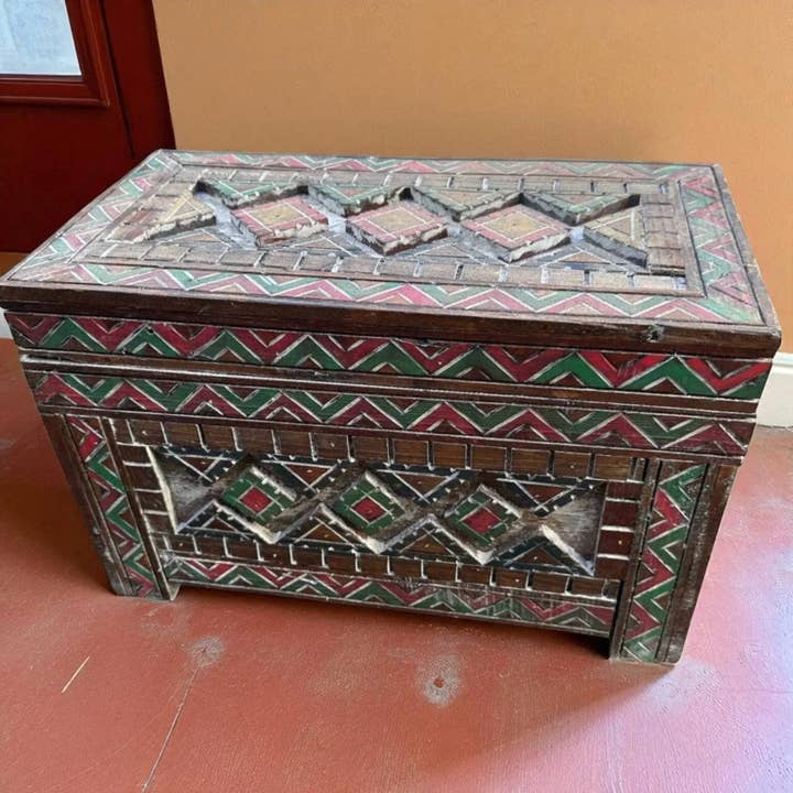 Custom Moroccan Wood Cabinet for wholesale by Atlasmusecrafts LLC