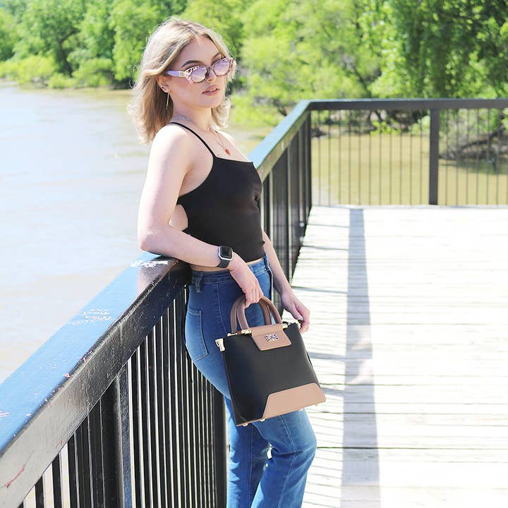 Newport Bag - Mesa Tan for wholesale by London JONES