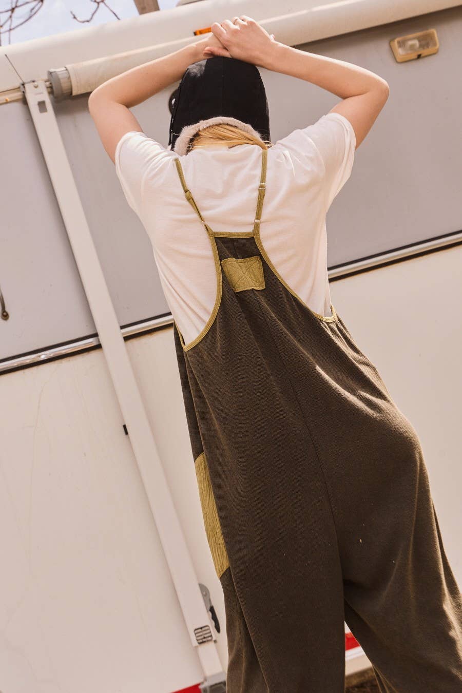 Oddi - Wholesale Jumpsuit - Women's - Plus Acid Washed Oversized  Jumpsuits6