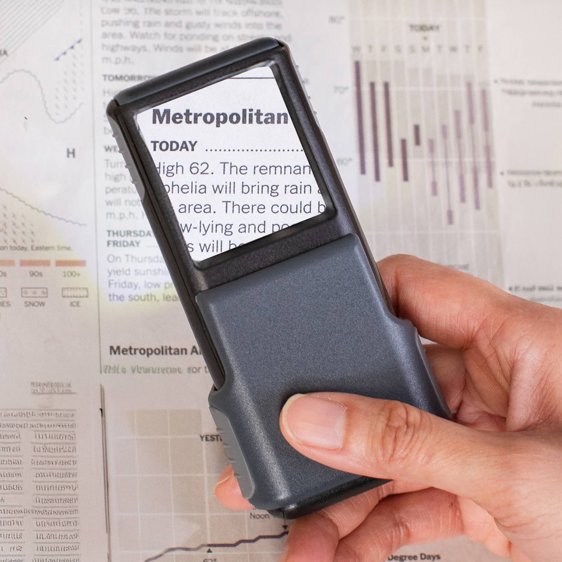 Carson - Wholesale Magnifying Glass - Magnifying Glass Countertop Display (62 Assorted Pieces)6