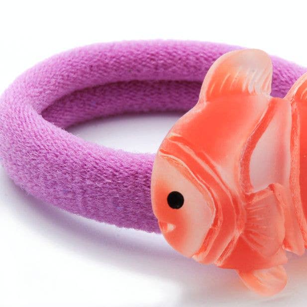 Inca UK - Wholesale Hair Tie - Card of 2 Sea Themed Motif Ponios2