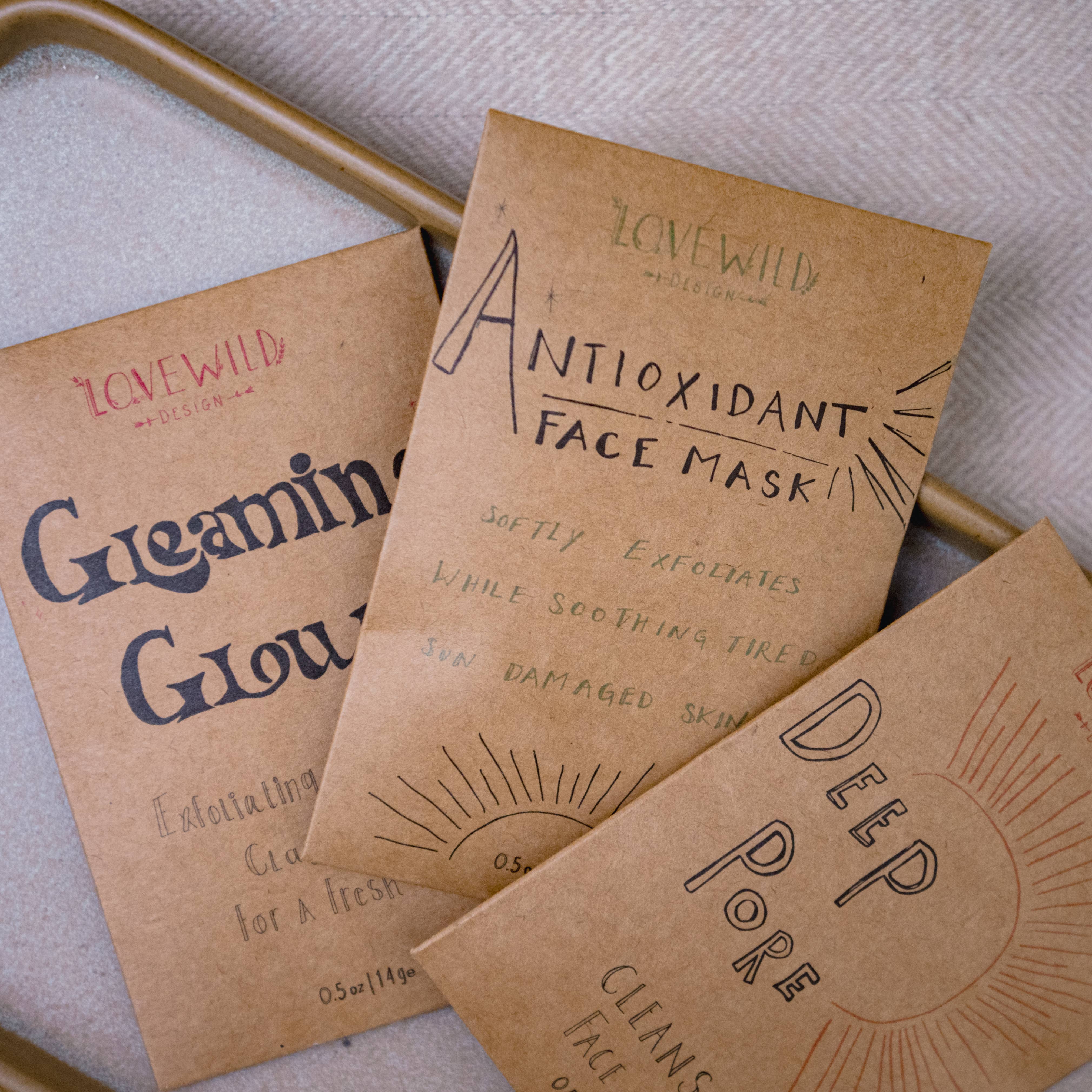 Lovewild Design – Máscara facial por atacado – Conjunto de Presente Mask Trio2