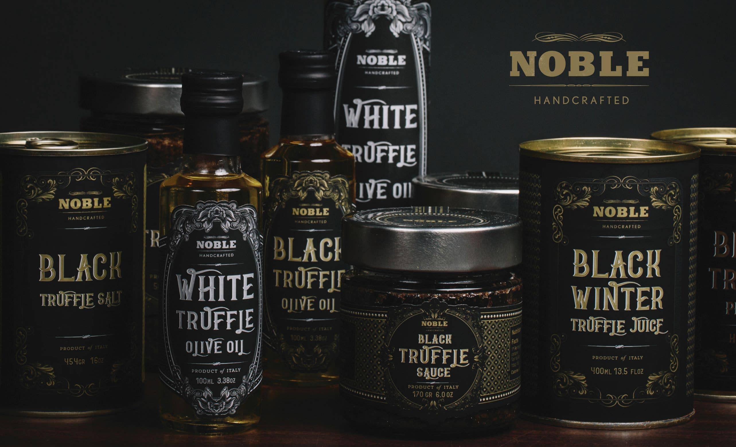 Mikuni Wild Harvest USA - Wholesale Olive Oil - Noble Handcrafted Black Truffle Olive Oil 100 ml1