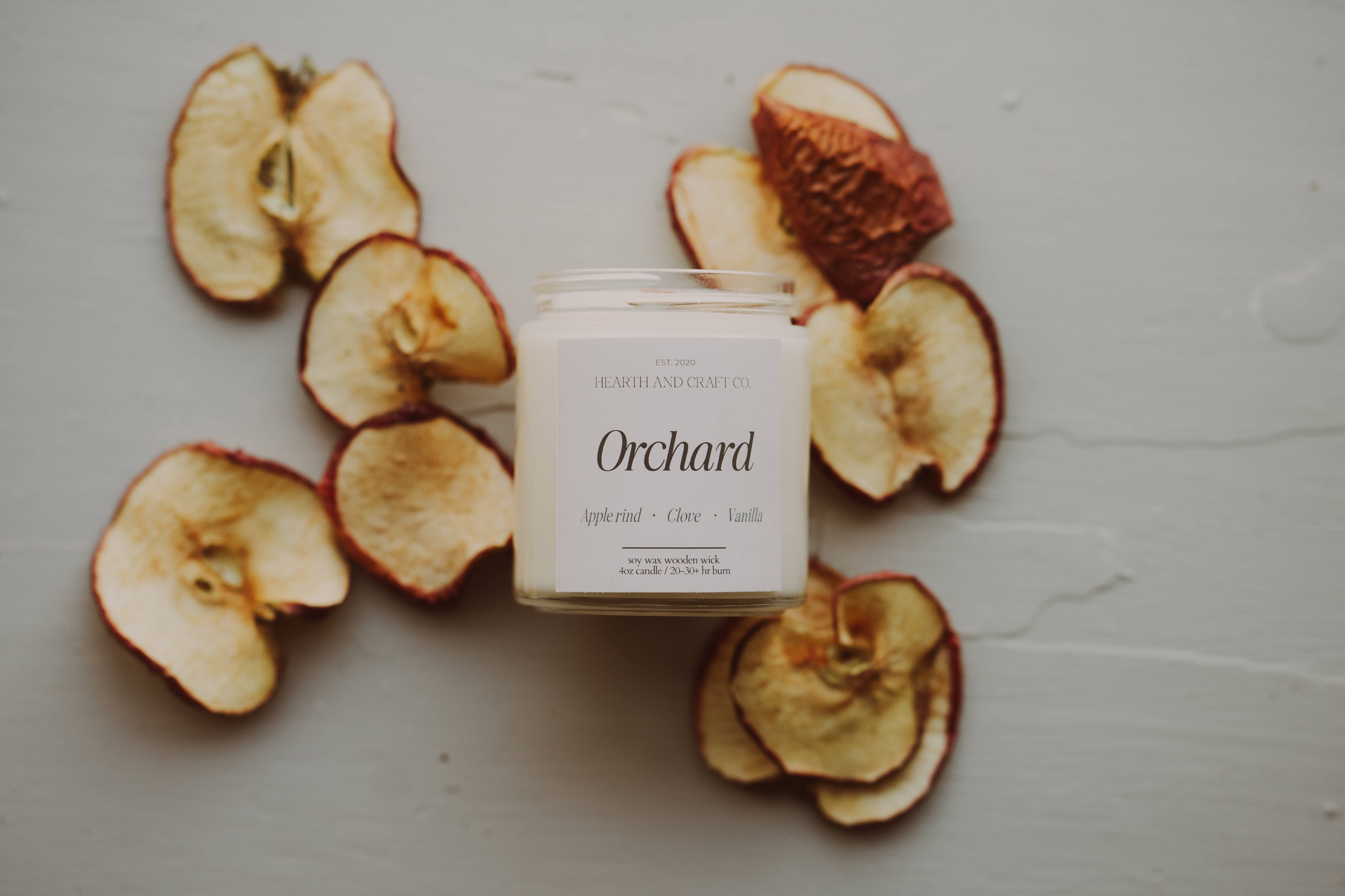 Hearth and Craft Candle Co. - Wholesale Jar/Filled Candle - ORCHARD6