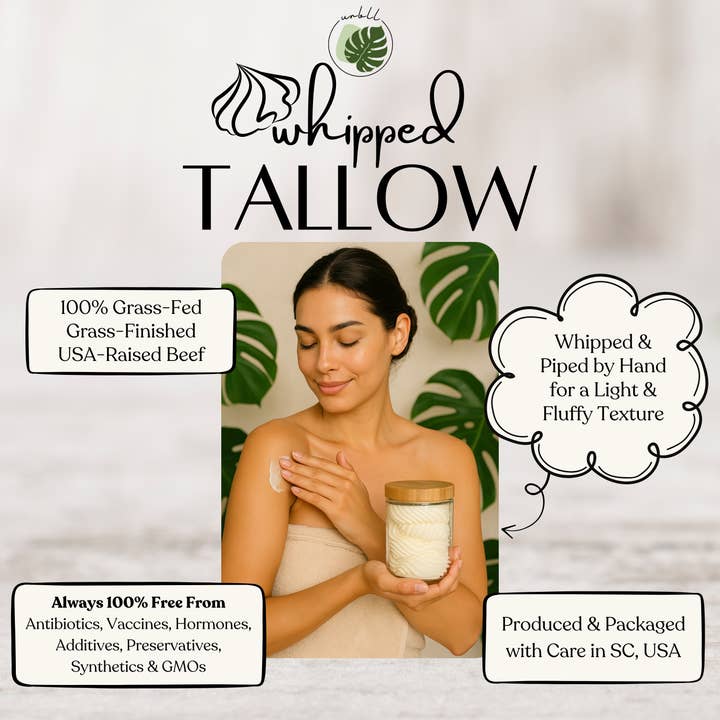Urbll - Wholesale Body Balm/Butter - Lavender Whipped Tallow2