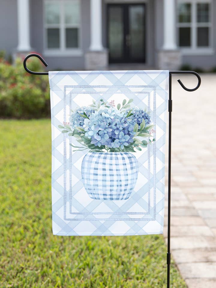 Forårshaveflag – Blå Blomster Vase for engroshandel hos The Navy Knot