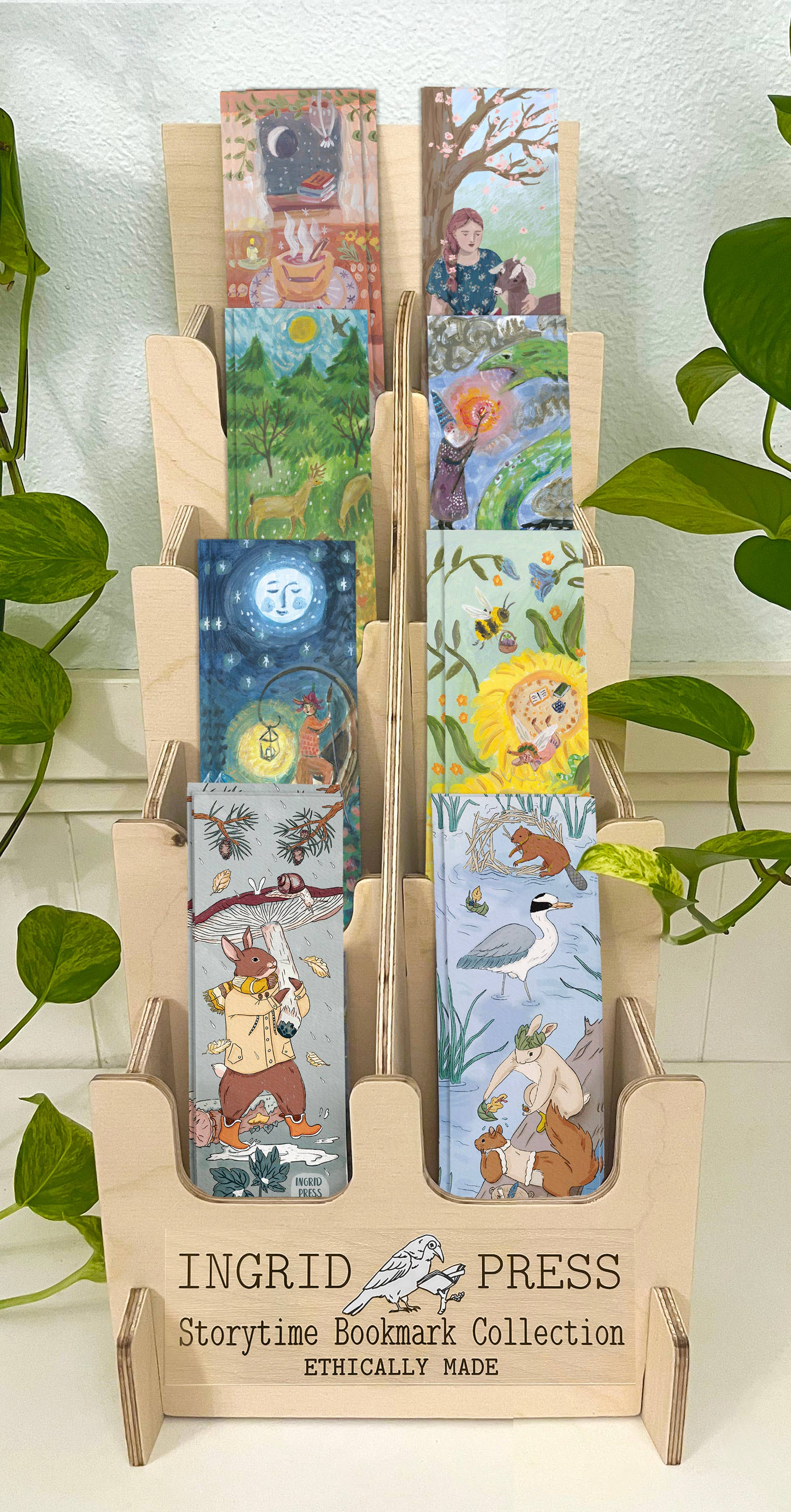Ingrid Press - Wholesale Bookmark - Bookmark Display0