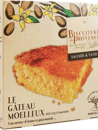 Biscuiterie de Provence Almond cake, plain, gluten-free for wholesale by French Feast