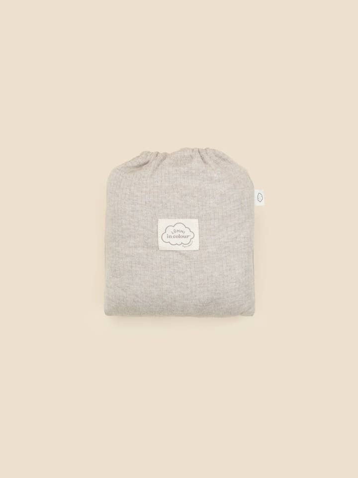 Sábana de Moisés de Algodón Orgánico - Avena para venta al por mayor de Lūmmi in Colour Babywear