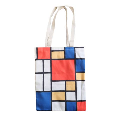 Saco de lona Mondriaan por atacado de TRAAGOODS.COM