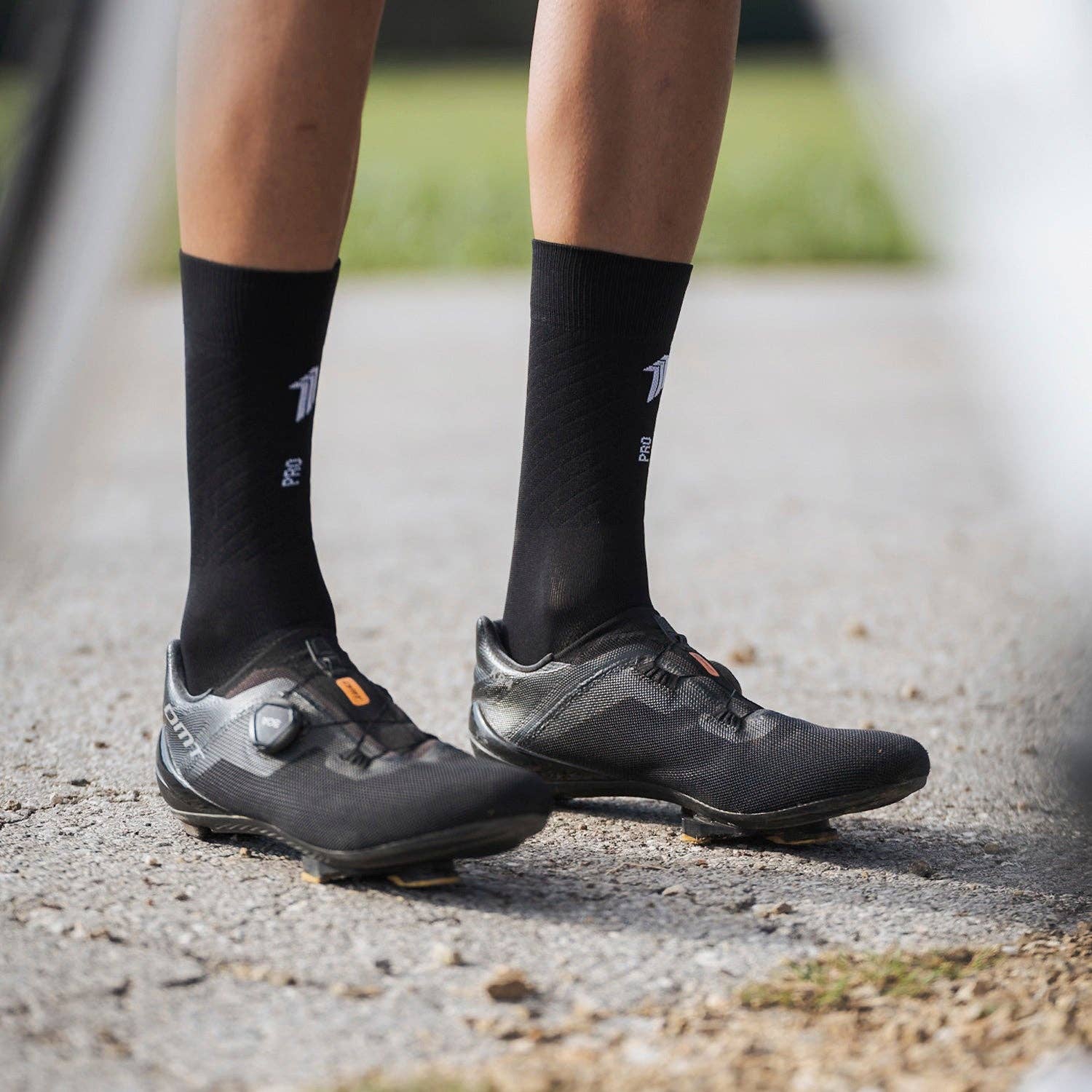 SPORCKS - Vendita all'ingrosso Calzini - Unisex - SPORCKS Pro Elite Black - Calzini da ciclismo professionali2