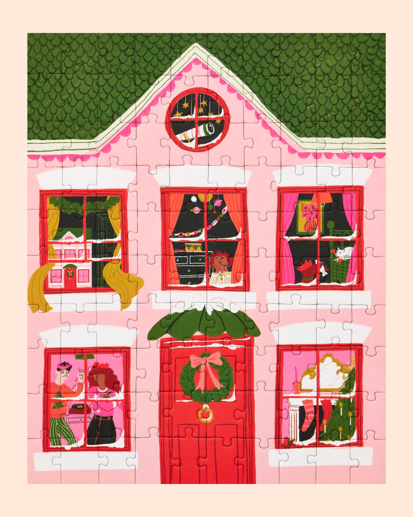 Ordinary Habit - Vendita all'ingrosso Puzzle - Adulti - Puzzle da 100 pezzi della Vigilia di Natale1