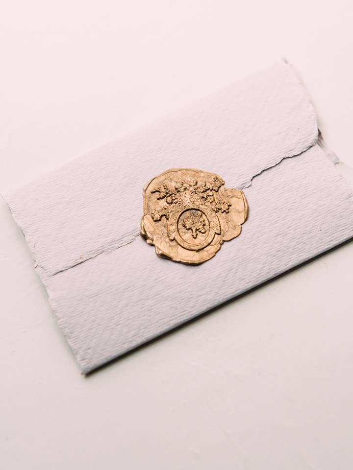 Grasse Tuberose Wax Seal Stamp for wholesale by Signora e Mare