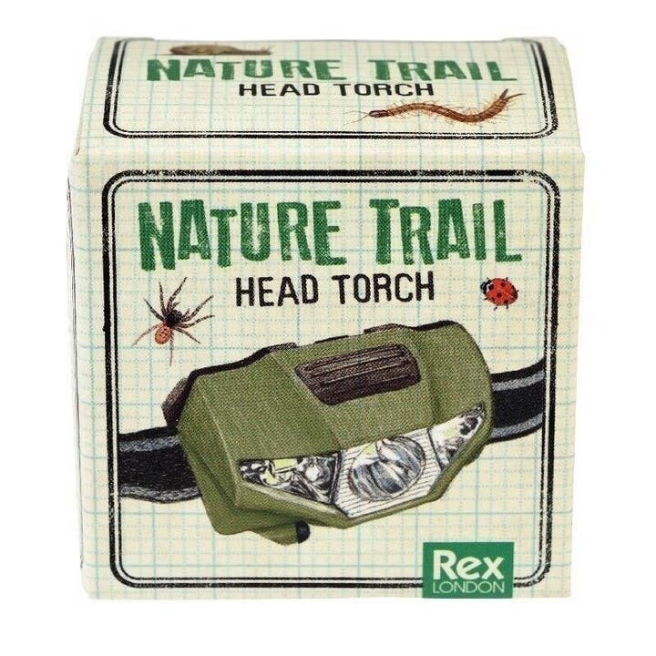 Rex London UK - Wholesale Classic Toy - Kids - Childrens Led Head Torch - Nature Trail
