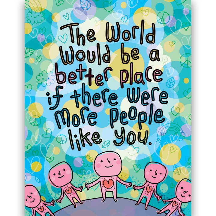 Chika Ando Illustration - Wholesale Love Card - Greeting Card - More You