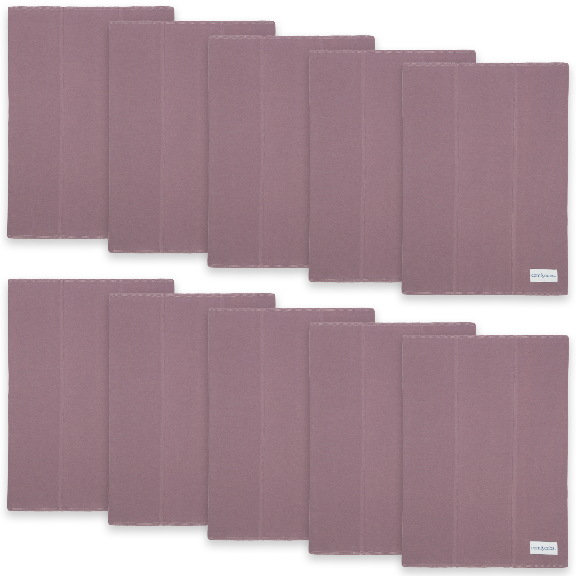 Comfy Cubs - Wholesale Burp Cloth - Baby - Baby Burp Cloths Set, Large 6-Layer, 100% Cotton Comfy Cubs14