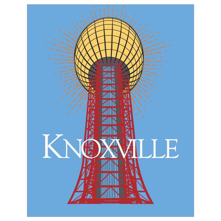 2.5 x 3.5 Sunsphere Knoxville Tennessee Magnet for wholesale by Fridgedoor