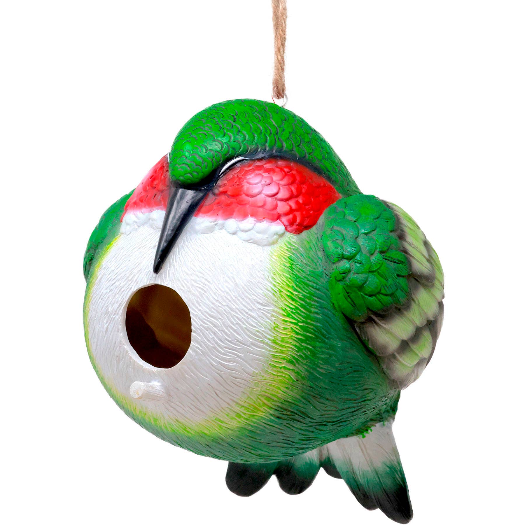 Spoontiques, Inc - Wholesale Bird House - Hummingbird Round Birdhouse0