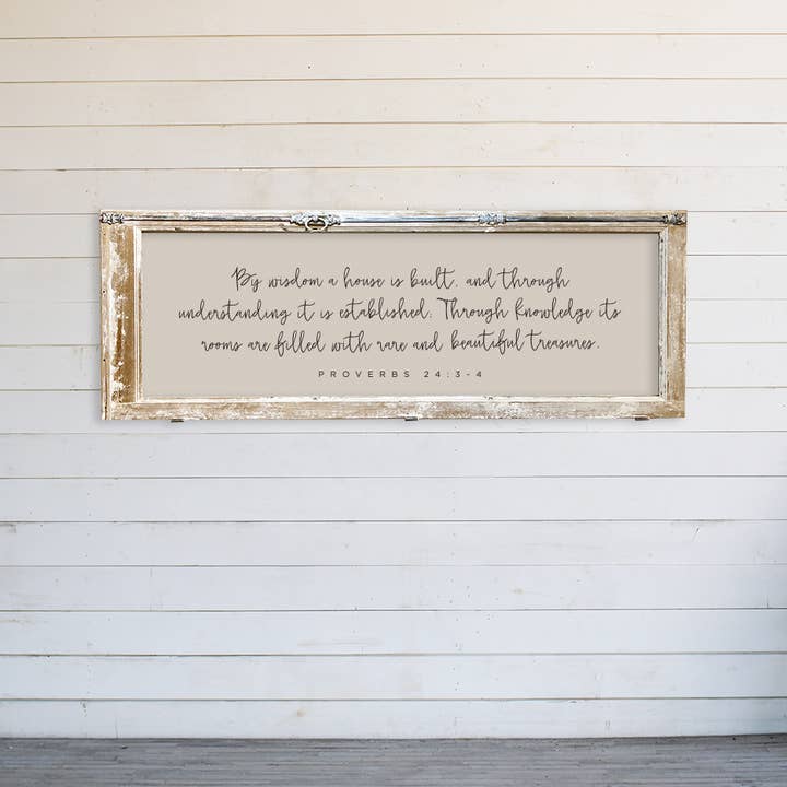 Brayden and Brooks - Wholesale Sign - Wide Holland with Hardware- By Wisdom