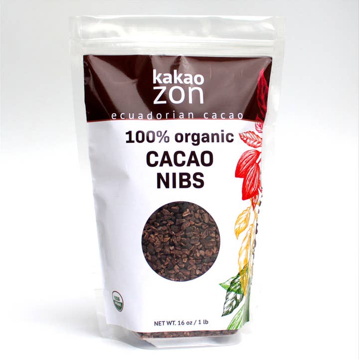Pennini di cacao biologici al 100% KakaOzon • 16 once per la vendita all'ingrosso da parte di KakaoZon