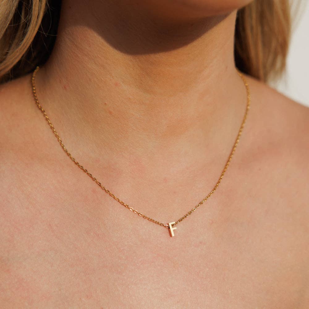 Silk oil of Morocco – Großhandel Kette mit Anhänger/Charm – Initiale Halskette | Amici by Ella6