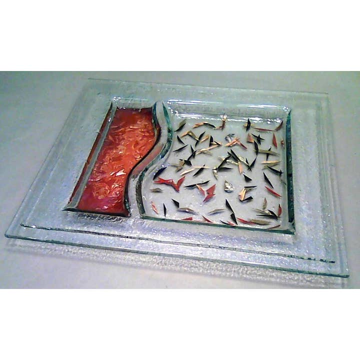 Oragami Mardi Gras Assiette pour la vente par J Moilanen Studio