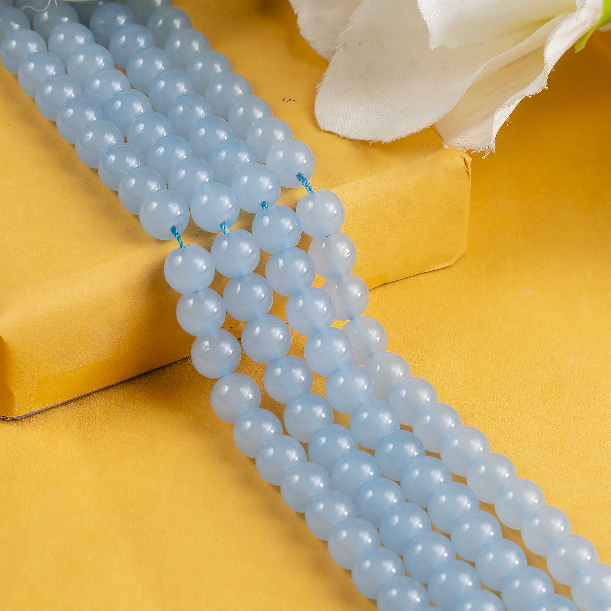 Soothing Crystals Beads - Wholesale Beads - Crystal Jewelry Beads | Chalcedony Dyed | Gemstone Beads11