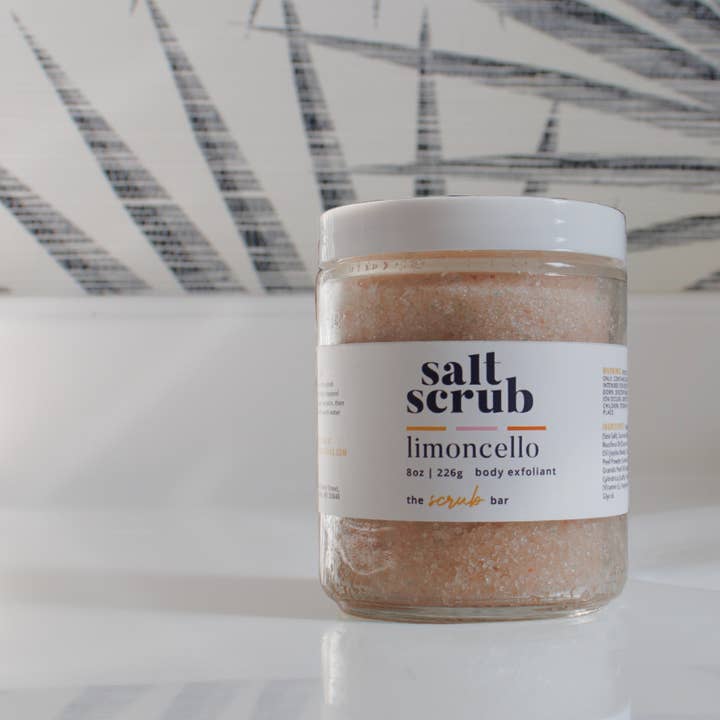 The Scrub Bar - Wholesale Body Scrub/Exfoliant - Limoncello Exfoliating Body Scrub | Lemon Salt Scrub