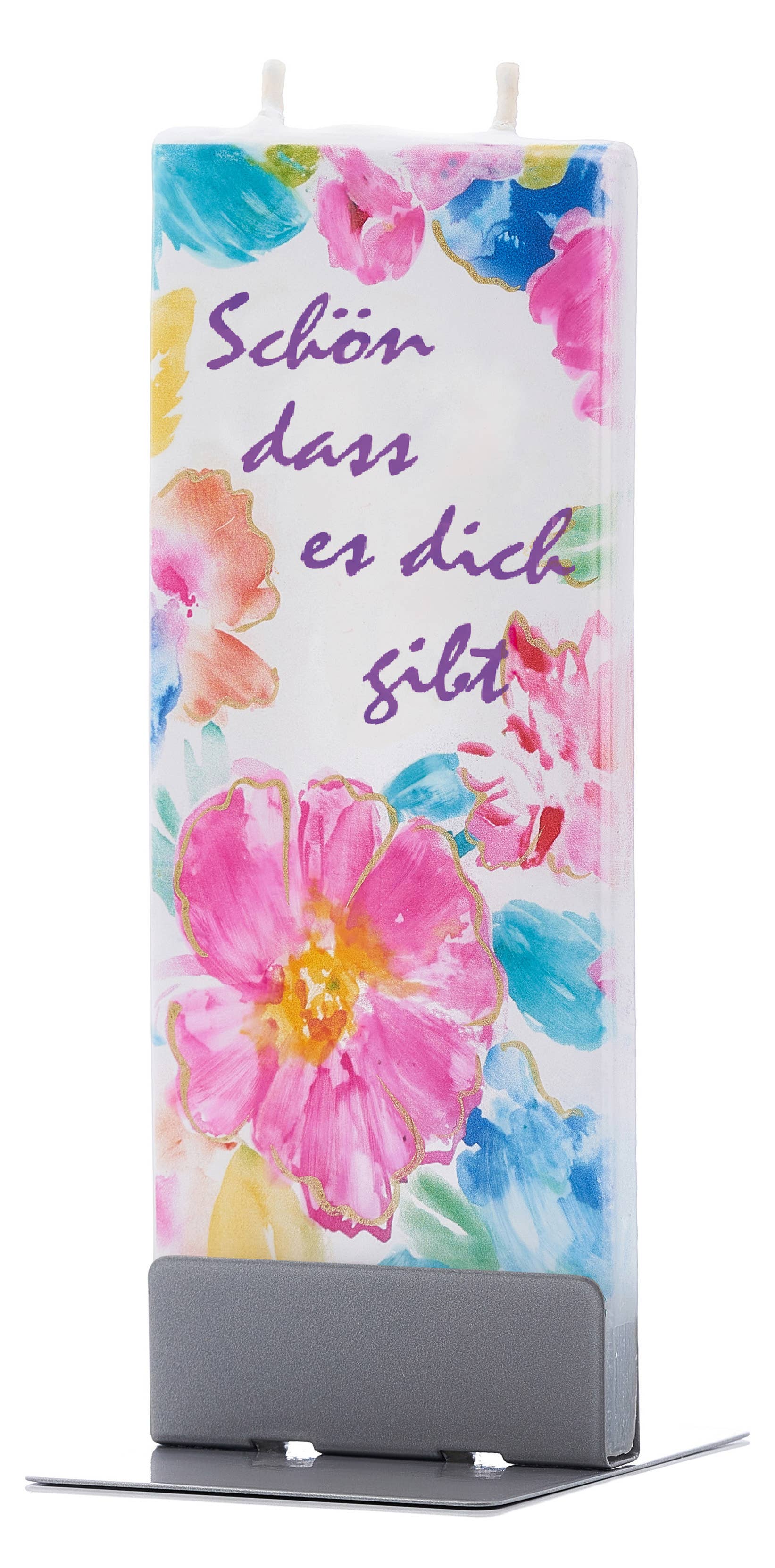 Flatyz EU - Wholesale Pillar Candle - Flat Hand-crafted Candle - Schion dass es dich gibt0