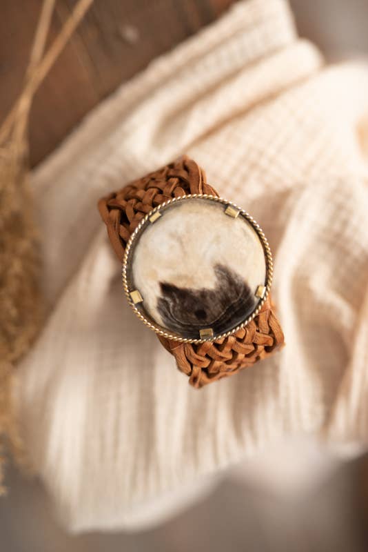 Lula Natura - Wholesale Belt - Women's - PLUTON BROWN LEATHER BELT1