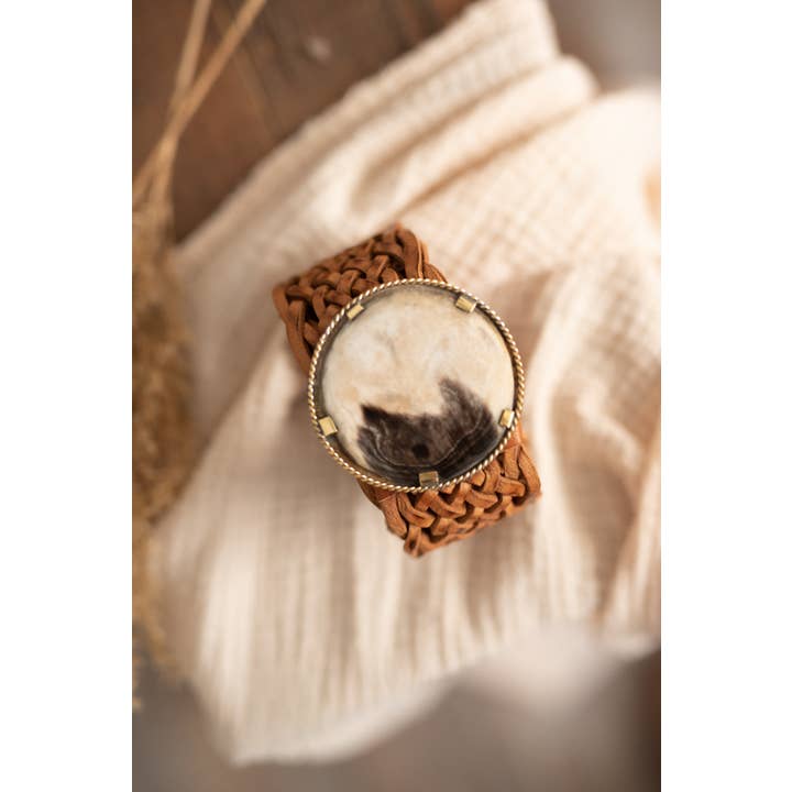 Lula Natura - Wholesale Belt - Women's - PLUTON BROWN LEATHER BELT1