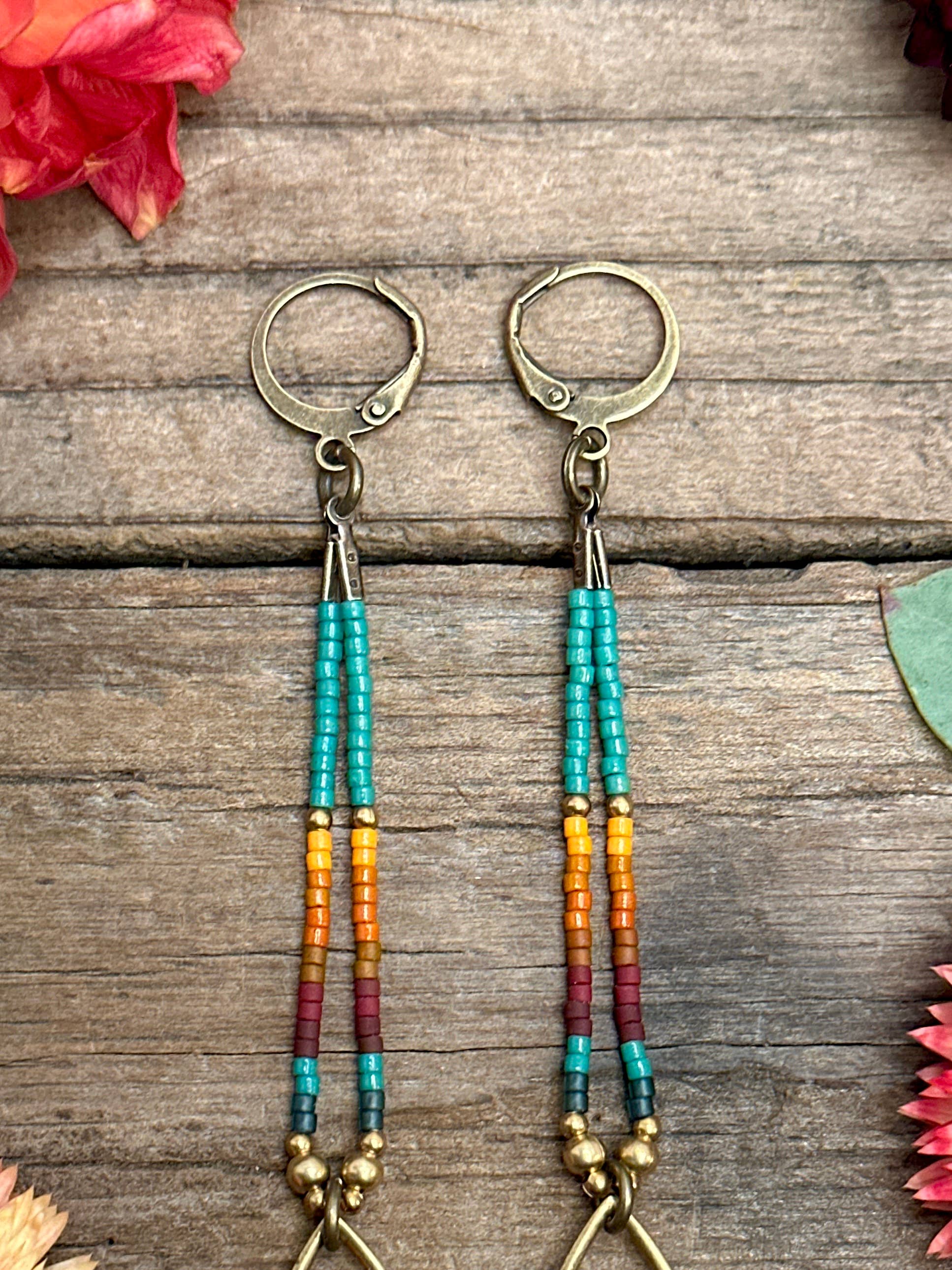 Dancing Willow - Wholesale Dangle Earrings - Harvest Jade Earrings3