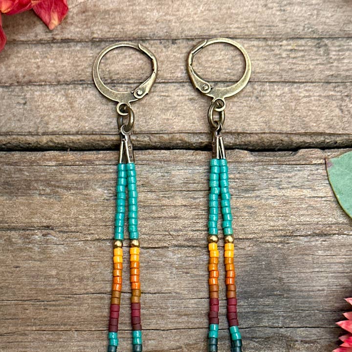 Dancing Willow - Wholesale Dangle Earrings - Harvest Jade Earrings3