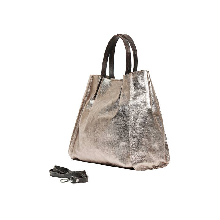 Cherry Paris - Wholesale Top Handle Bag - Women's - ETHEL METAL Bag- 3965B7