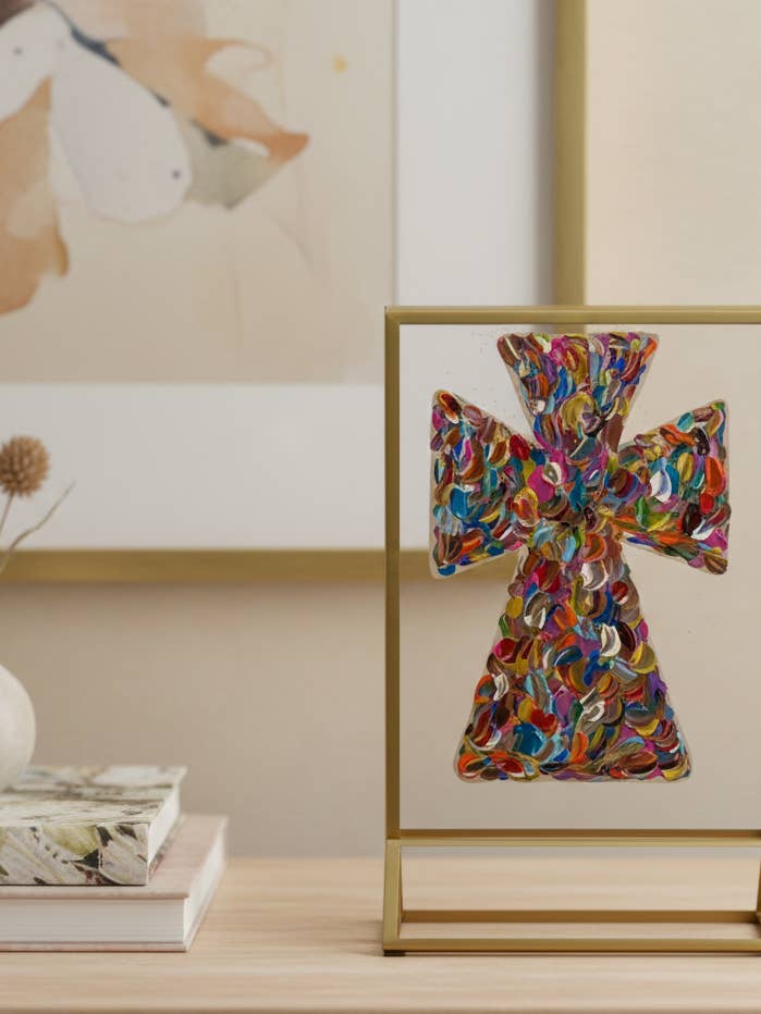 Acrylic Multi Cross 5x7 for wholesale by Loftin Design Co