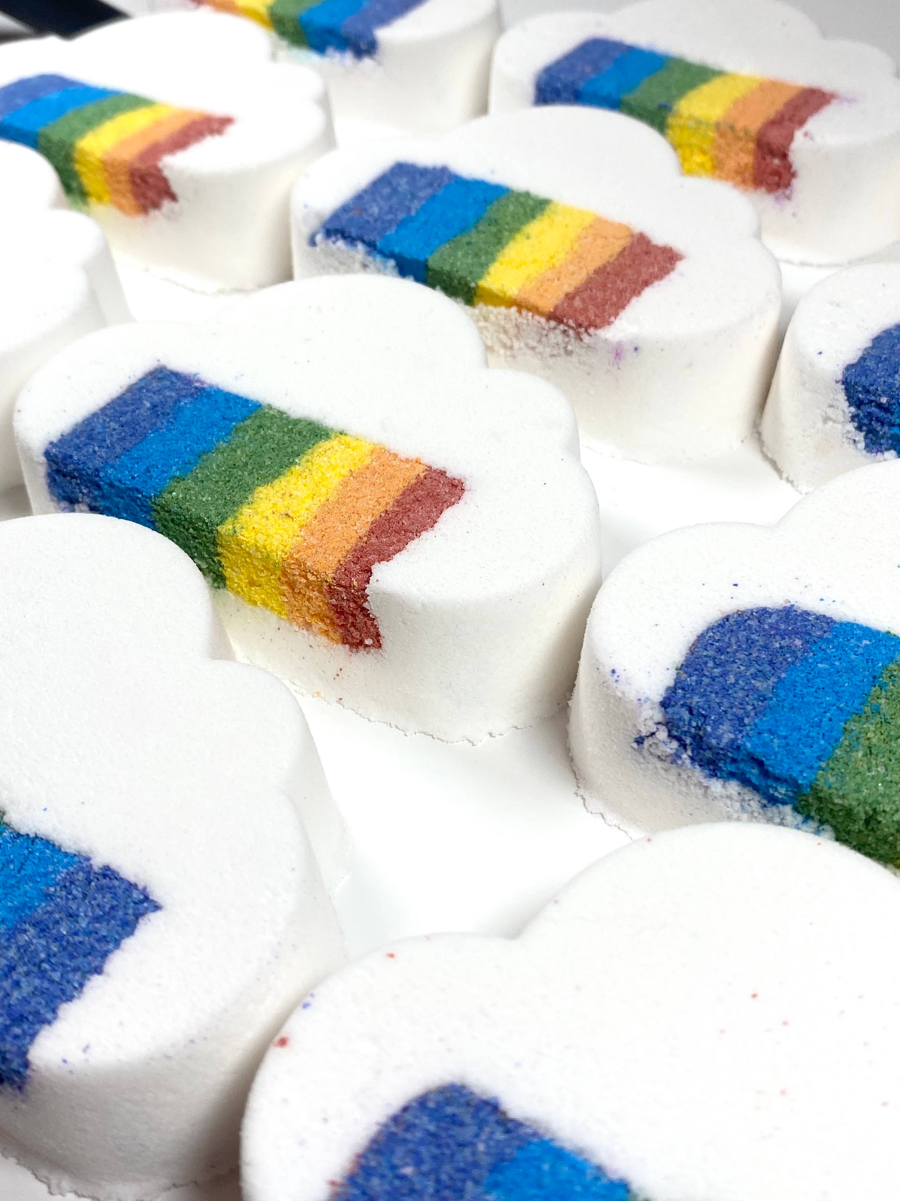 Splish Splash Bath Bombs - Wholesale Bath Bomb/Fizz - Rainbow Cloud1