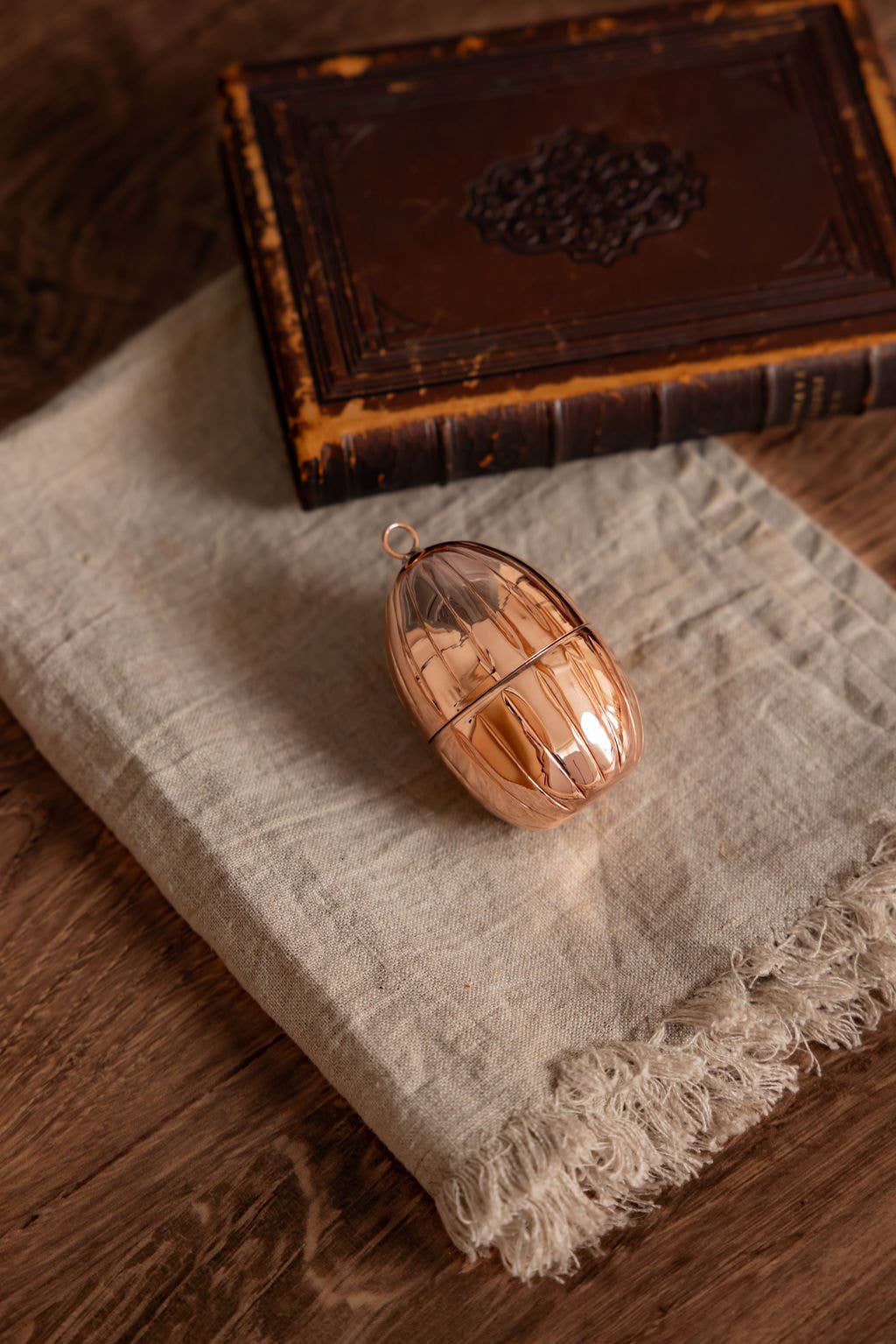 Coppermill Kitchen LLC - Wholesale Ornament - Coppermill Kitchen Vintage Inspired Fluted Egg Ornaments2