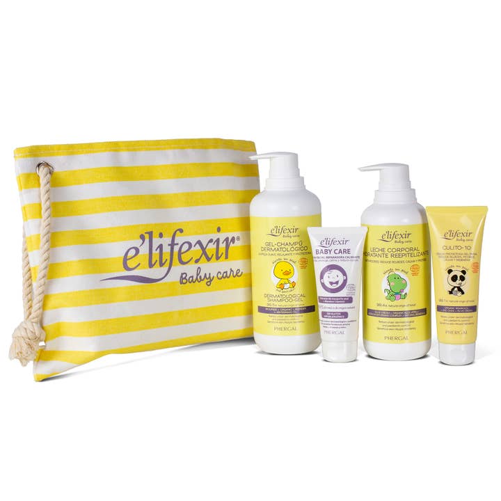 Laboratorios Phergal - Wholesale Bath & Body Set - Baby - Elifexir Baby Care Baby Bag with My Embracito Skin4