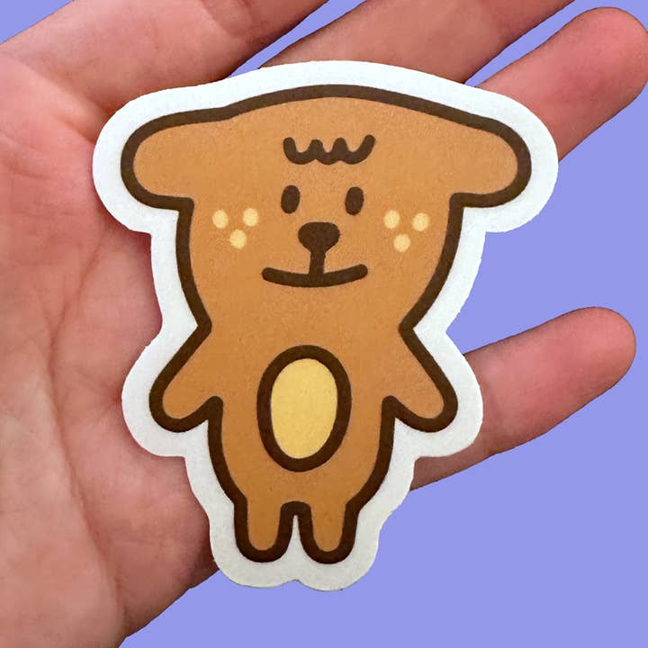 Mega Poobert - Matte Vinyl Sticker for wholesale by Lizzy Itzkowitz