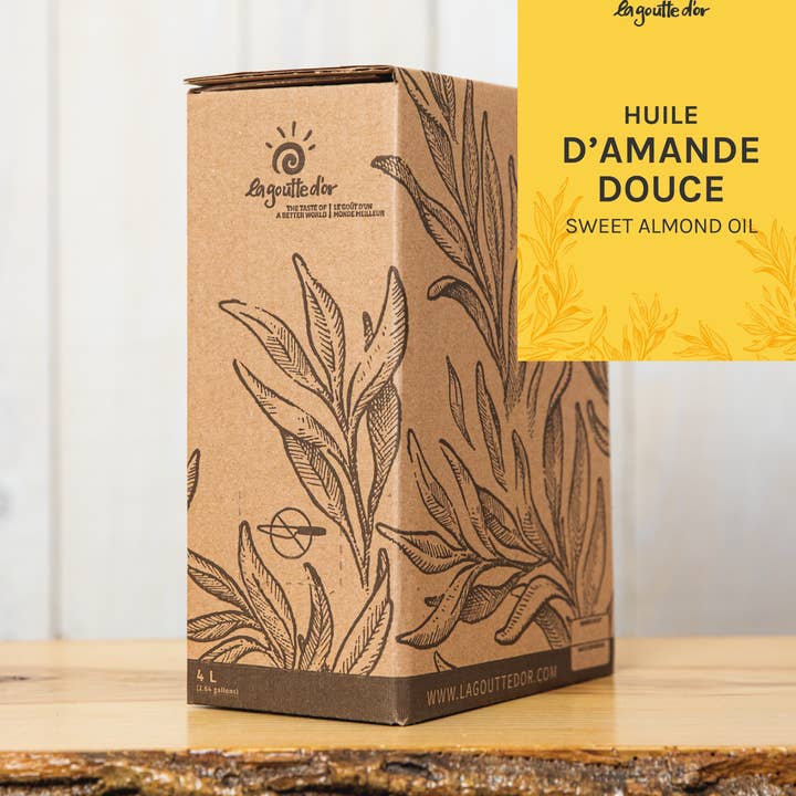 Söt mandelolja för wholesale av La Goutte d'Or Inc.