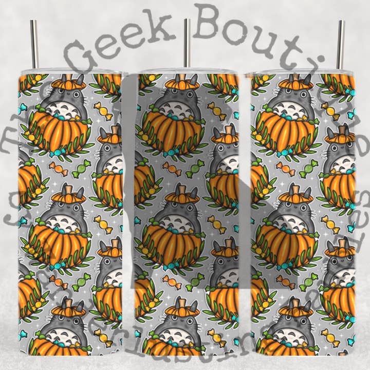 Gobelet mignon à la citrouille et au chinchilla, film d'animation pour la vente par The Geek Boutique