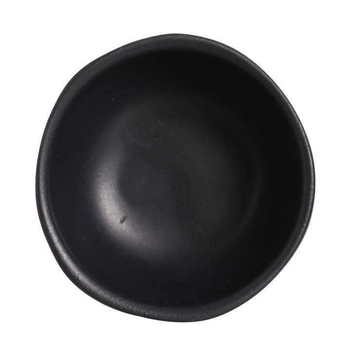 Organic Ramekin Stoneware 2.37 Oz. Matte Black for wholesale by Porto Brasil