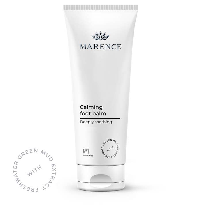Calming foot balm for wholesale by MARENCE