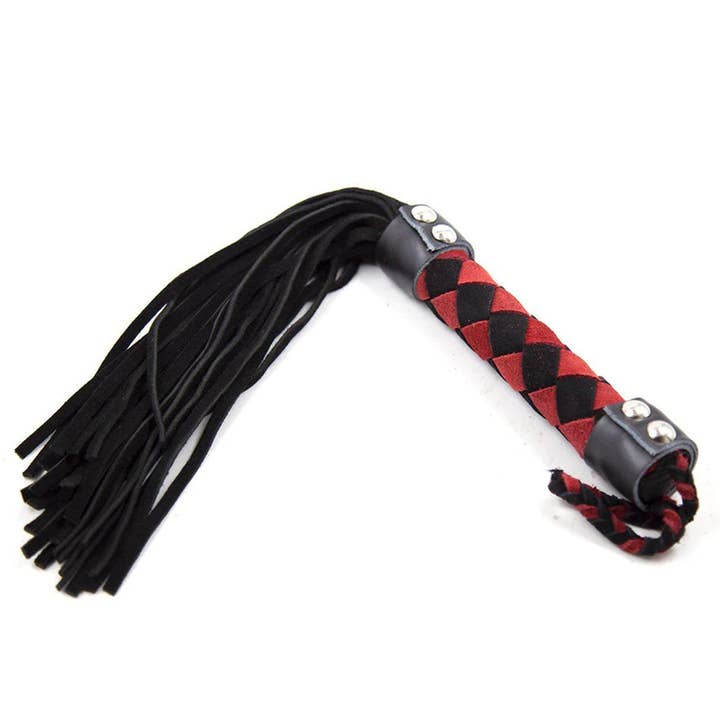 Plesur Body Products - Wholesale Sex Toy - Flogger - Leather 15.5"
