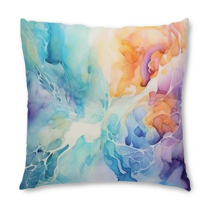 Fritz Kitsu - Vierkant vloerkussen voor wholesale door Velvet Rust