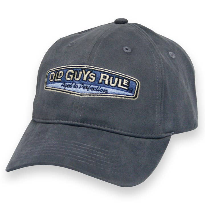 Casquette de baseball Aged to Perfection (ardoise) pour la vente par Old Guys Rule
