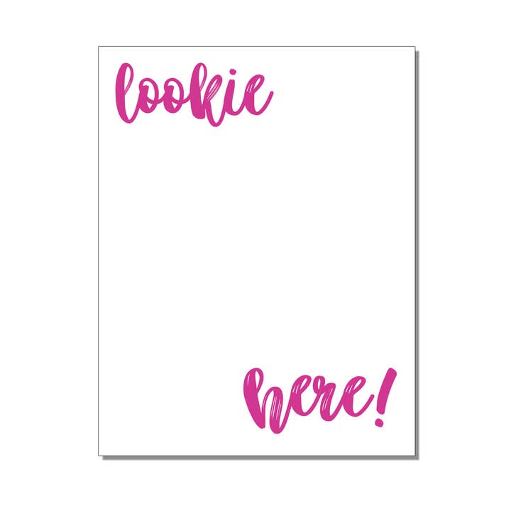 Southern Sass Notepad - Lookie here - Scatchpad of the South for wholesale by The Mad Padder