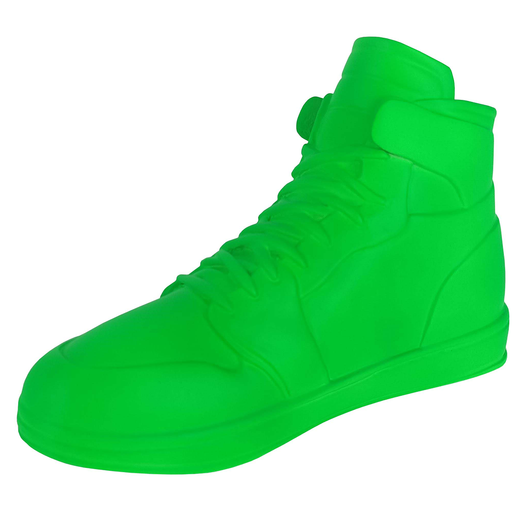 JULIARTE - Wholesale Decoratief beeldje - SAPATILHA NEON GREEN - Handgeschilderd kunstbeeldje 0