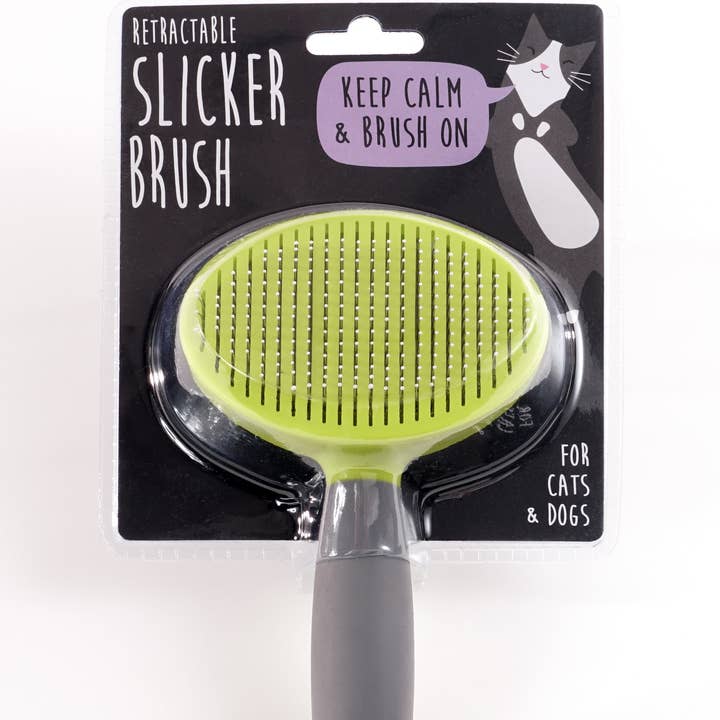 Precious Tails - Wholesale Pet Brush - Cat/Dog - Precious Tails Retractable Slicker Brush2