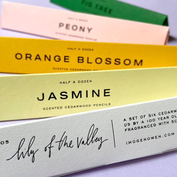 IMOGEN OWEN - Wholesale Pencil - JASMINE SCENTED PENCILS